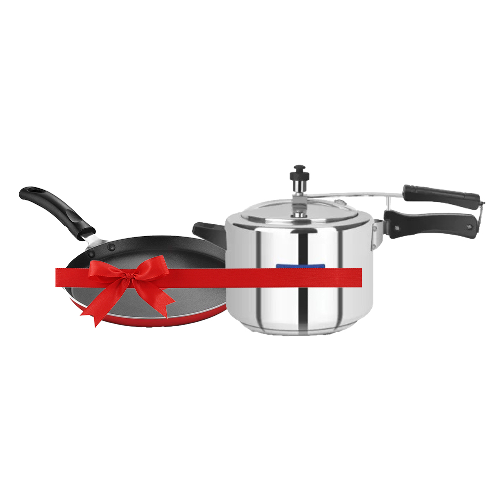 Pressure cooker 5 litre non stick hot sale